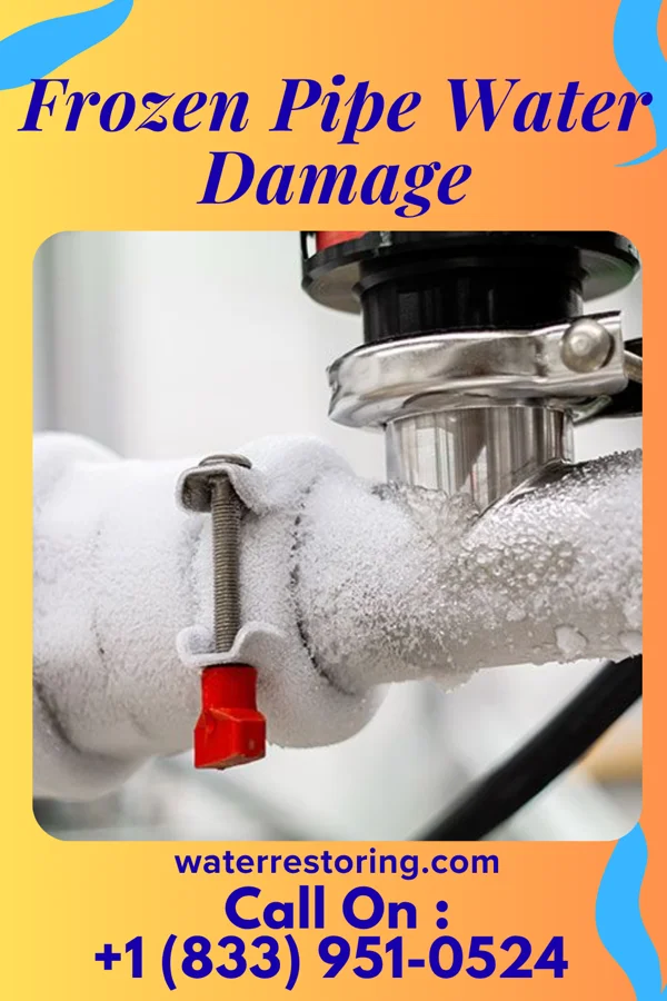 Frozen Pipe Water Damage in Harrells, NC